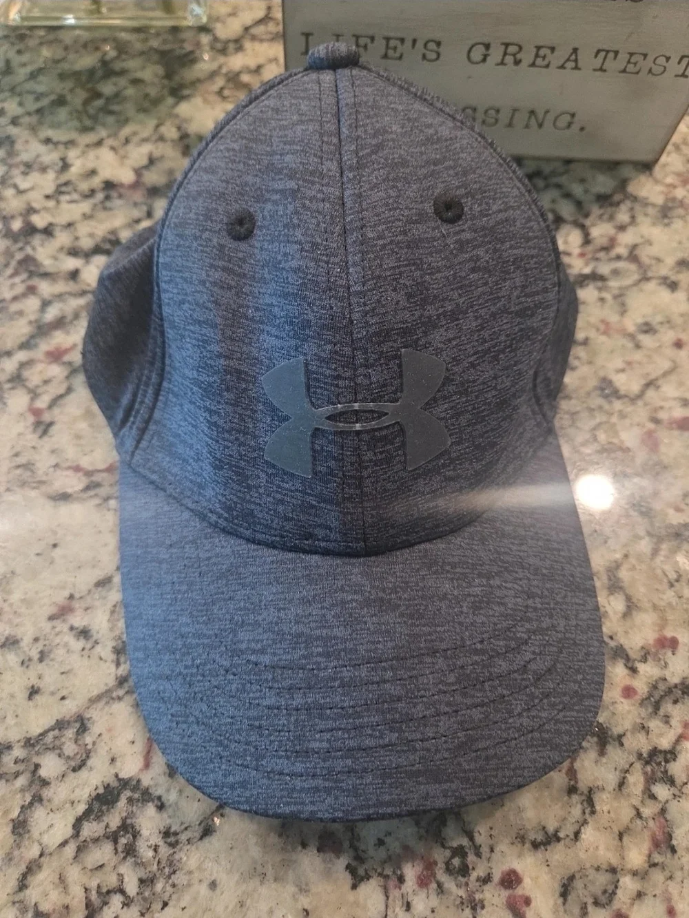 Under Armour Boys Baseball Grey  Cap